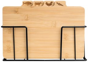 Sada štyroch dosiek na krájanie SKARA (4 ks)