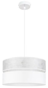 Luster na lanku LIMA 1xE27/60W/230V biela