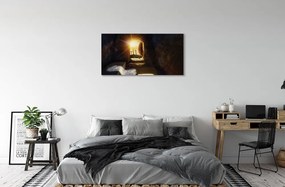 Obraz na plátne Cave krížia slnko 125x50 cm