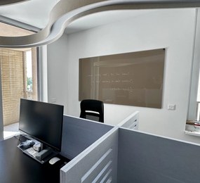 Toptabule.sk Sklenená magnetická tabuľa hnedá 180x90 cm