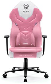 Herné kreslo Diablo X-Gamer 2.0 Normal Size, Marshmallow Pink/ ružové