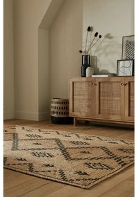 Jutový koberec v prírodnej farbe 120x170 cm Rowen – Flair Rugs