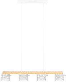 Eglo 900881 - LED RGBW Stmievateľný luster na lanku PORTICO-Z 4xLED/3,7W/230V