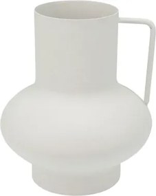 Váza 15 cm, biely zinok%