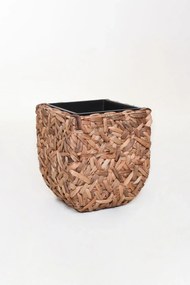 Kvetináč WILD, vodný hyacint, výška 40 cm, natur