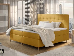 Kontinentálna posteľ Crete, Rozmer postele: 160x200, Dostupné poťahy: Magic Velvet 2201