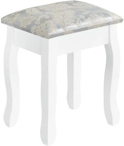 Toaletný stolík Lena - biely