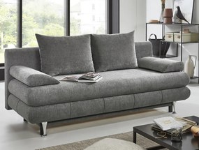 Rozkladacia pohovka Benfeld, šedá látka