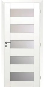 Interiérové dvere Solodoor Türen 40 presklené 60P fólia biela