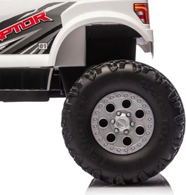Elektrické autíčko Ford F-150 Raptor biele