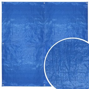 SPRINGOS Uzavreté drevené pieskovisko s lavičkami 120x120 cm – impregnované drevo, s plachtou a netkanou textíliou SBP120SET02