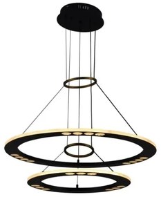 LED Stmievateľný luster na lanku LED/65W/230V 3000-6500K + diaľkové ovládanie