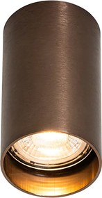 Inteligentný povrchový reflektor tmavý bronz vrátane Wifi GU10 50 mm - Tuba