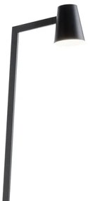 Redo 01-1557 - Stojacia lampa MINGO 1xE27/42W/230V čierna