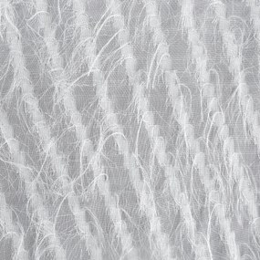 ZÁVES NA KRÚŽKOCH LAUREL 140X250 CM BIELA