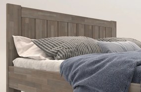 Posteľ Berta 180x200 cm, šedý buk