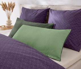 Džersejové obliečky na vankúš, 2 ks, zelené