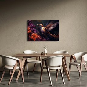 Obraz - Kolibrík (90x60 cm)