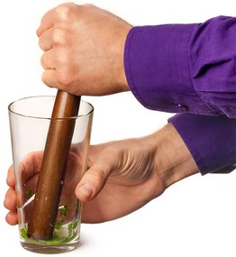 Bar@drinkstuff Drevené drvítko 20cm