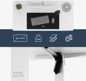 Elektrický výškovo nastaviteľný stôl Mark Adler Leader 6.9 biely