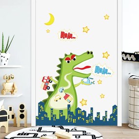 Samolepka na stenu "Godzilla" 73x80cm