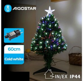 Aigostar B.V. Aigostar - LED Vonkajšia vianočná dekorácia LED/3,6W/230V 60 cm IP44 studená biela AI1225