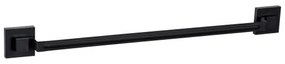 WENKO 71445800 - Tyč na uteráky VACUUM-LOC QUADRO ED 60,5x6 cm čierna