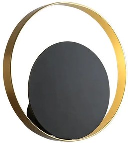 Toolight Toolight, nástenné svietidlo 1xG4 APP992-W, zlatá-čierna, OSW-05554