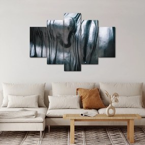 Obraz - Tvár z ocele (150x105 cm)