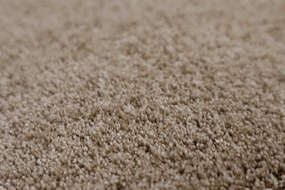 ITC, Metrážny koberec Sweet 72 tmavo béžový, na mieru, šíře 4m, béžová, filc, chodba / predsieň