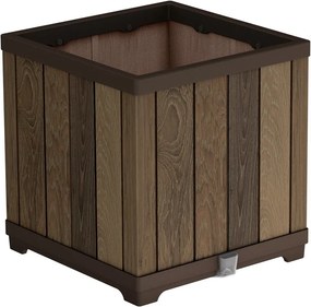 Plastový samozavlažovací kvetináč Deco Square – Keter