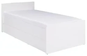 Jednolôžková posteľ 90 cm Cortez C 15 (biela) (s roštom). Vlastná spoľahlivá doprava až k Vám domov. 1004889