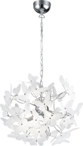 Detský luster s plastovým tienidlom ø 50 cm Butterfly – Reality