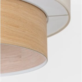 Brilagi - LED luster na lanku CERIA 1xE27/40W/230V pr. 50 cm biela/béžová