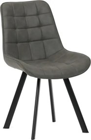 Jedálenská stolička sivá HC-V3066 GREY3