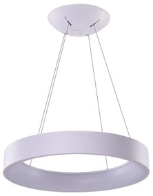 Moderný luster Solvent R 80 biele s diaľkovým ovládačom