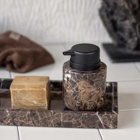 Hnedý mramorový dávkovač mydla 200 ml Marble - Mette Ditmer Denmark