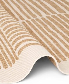 Koberec Ted Baker Haringey Bounds naturálny / biely kruh