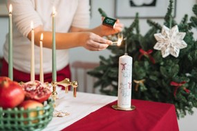 Bella Rose Adventná sviečka Imelo