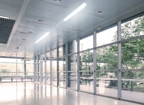 BERGE Hermetické svietidlo 120cm + 2x LED trubica neutrálna biela