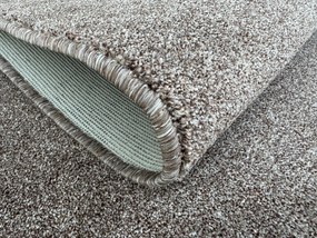 Vopi, Behúň na mieru Apollo Soft hnedý, šíre 150 cm, hnedá, chodba / predsieň