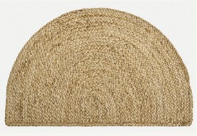 Ručne viazaná rohožka Koa J 43 Natural, 50x80, béžová, chodba / predsieň, Diamond Carpets India