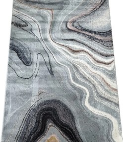 Koberec Microsofty 8304 MULTI – viacfarebný shaggy obdĺžnik Rozmer: 200x290 cm