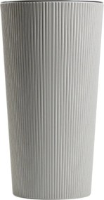 Květináč URBANIKA ECO Wood 36,4x19,6 cm šedý