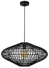 Lucide 03435/56/30 - Luster na lanku MAGALI 1xE27/40W/230V čierna