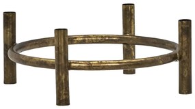 House Doctor Adventný svietnik Maxi Antique Brass Ø 30 cm