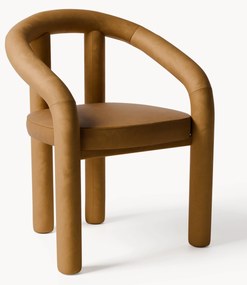 Zamatová stolička's opierkami Calan