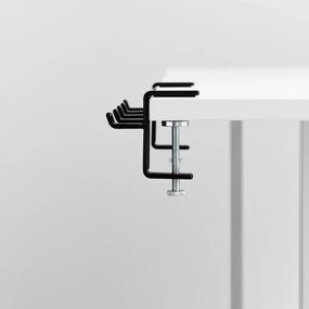 Matne čierny nastaviteľný oceľový háčik Tower – YAMAZAKI