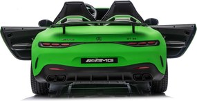 LEAN CARS Elektrické autíčko Mercedes GT63 AMG DK-GT63 24V tichý motor matné zelené