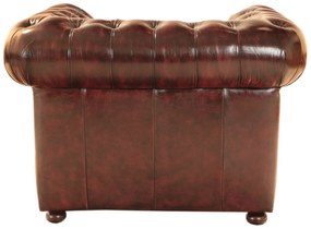 furniture-nabytek.cz - Kožené kreslo Chesterfield Manchester